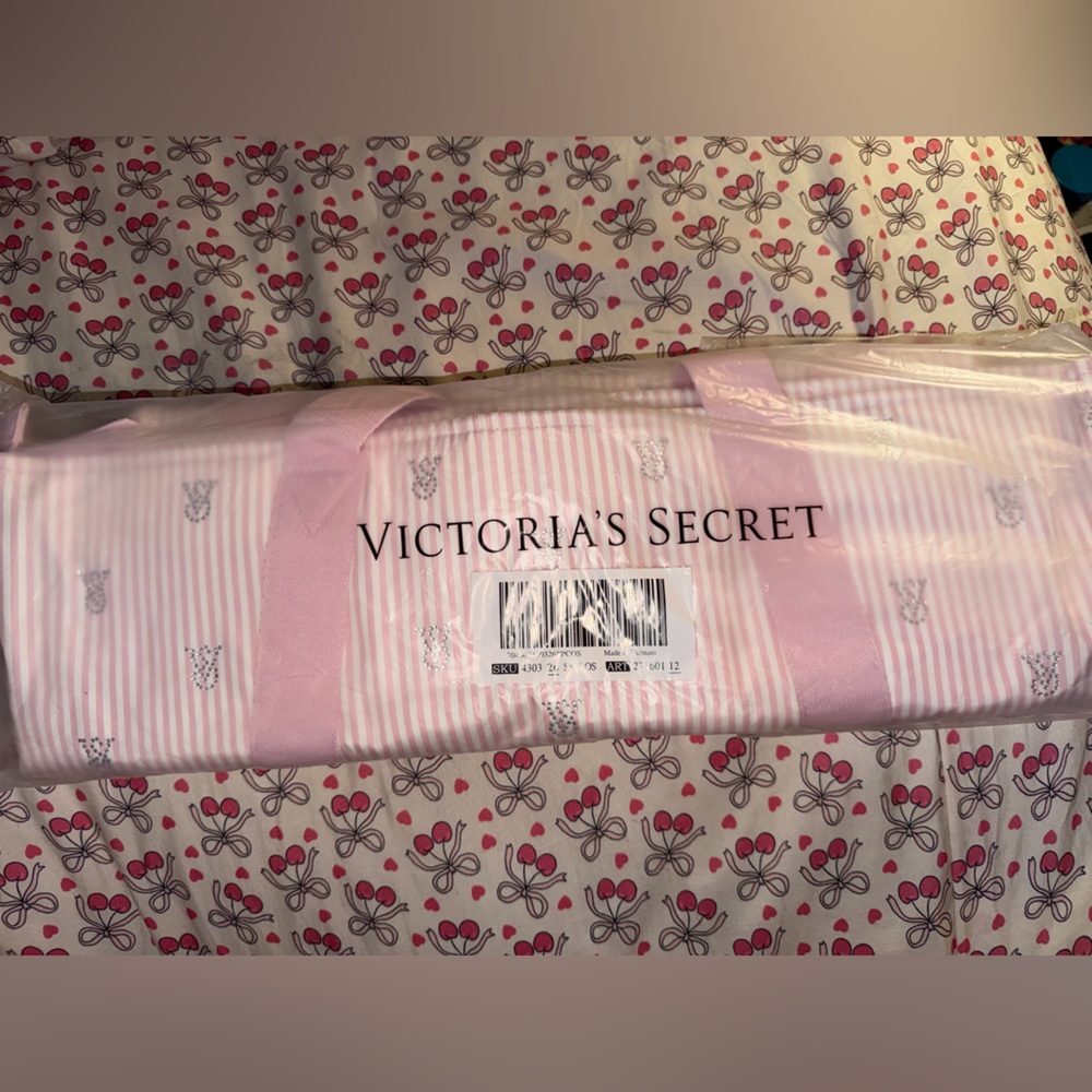 Victoria's Secret Pink and White Tote Bag - Picture 6 of 6